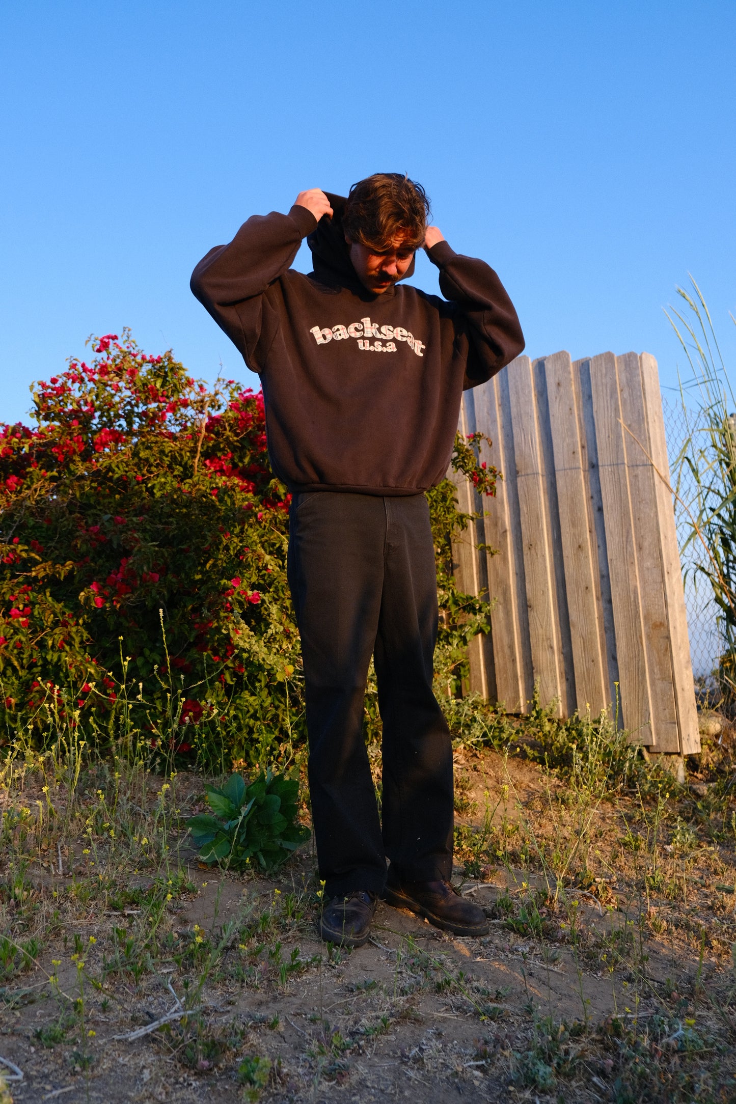 usa plaid hoodie