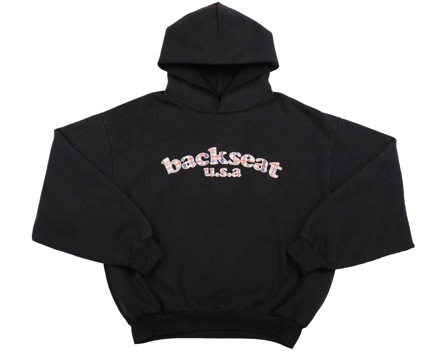 usa plaid hoodie