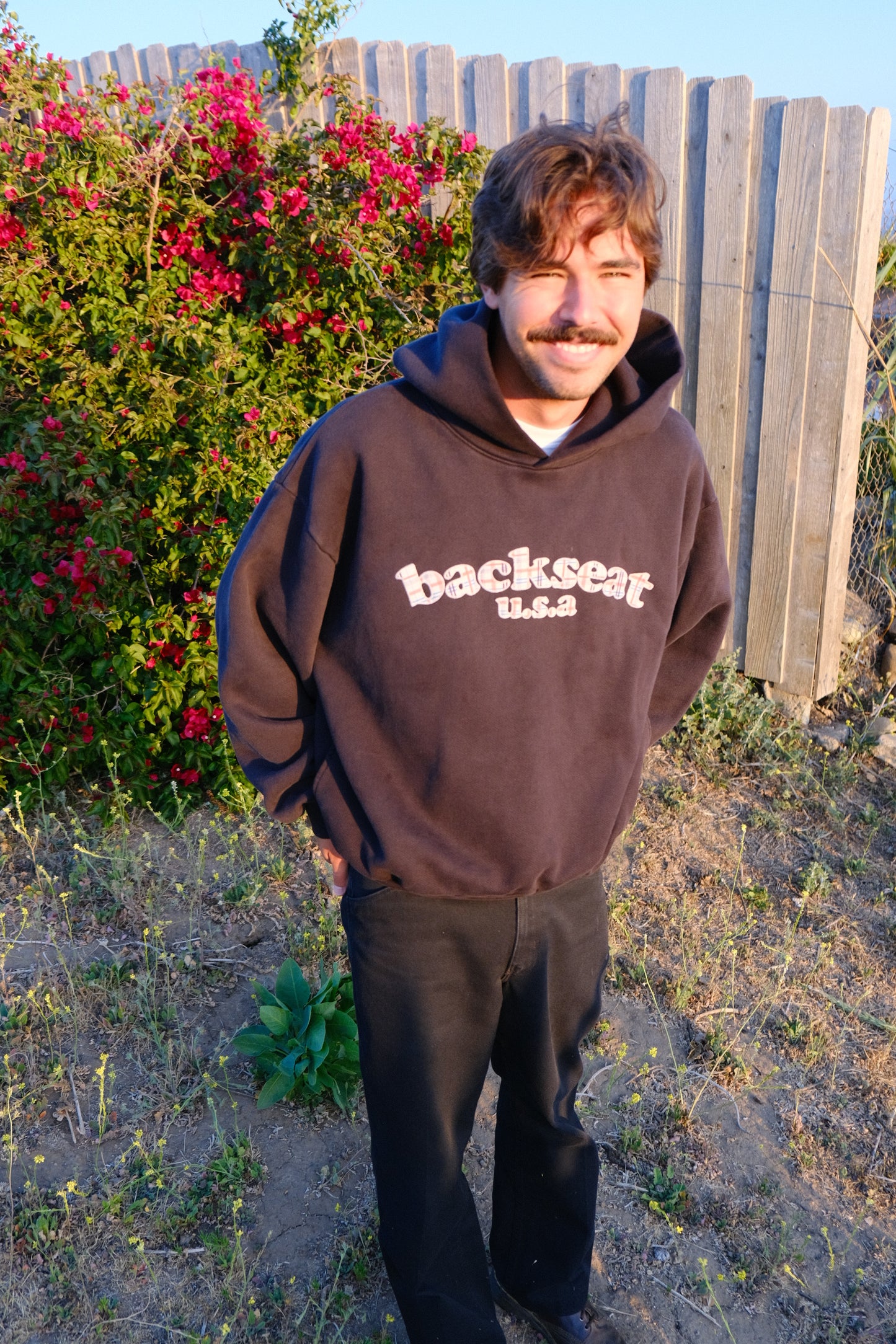 usa plaid hoodie
