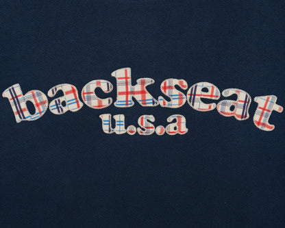 usa plaid crewneck